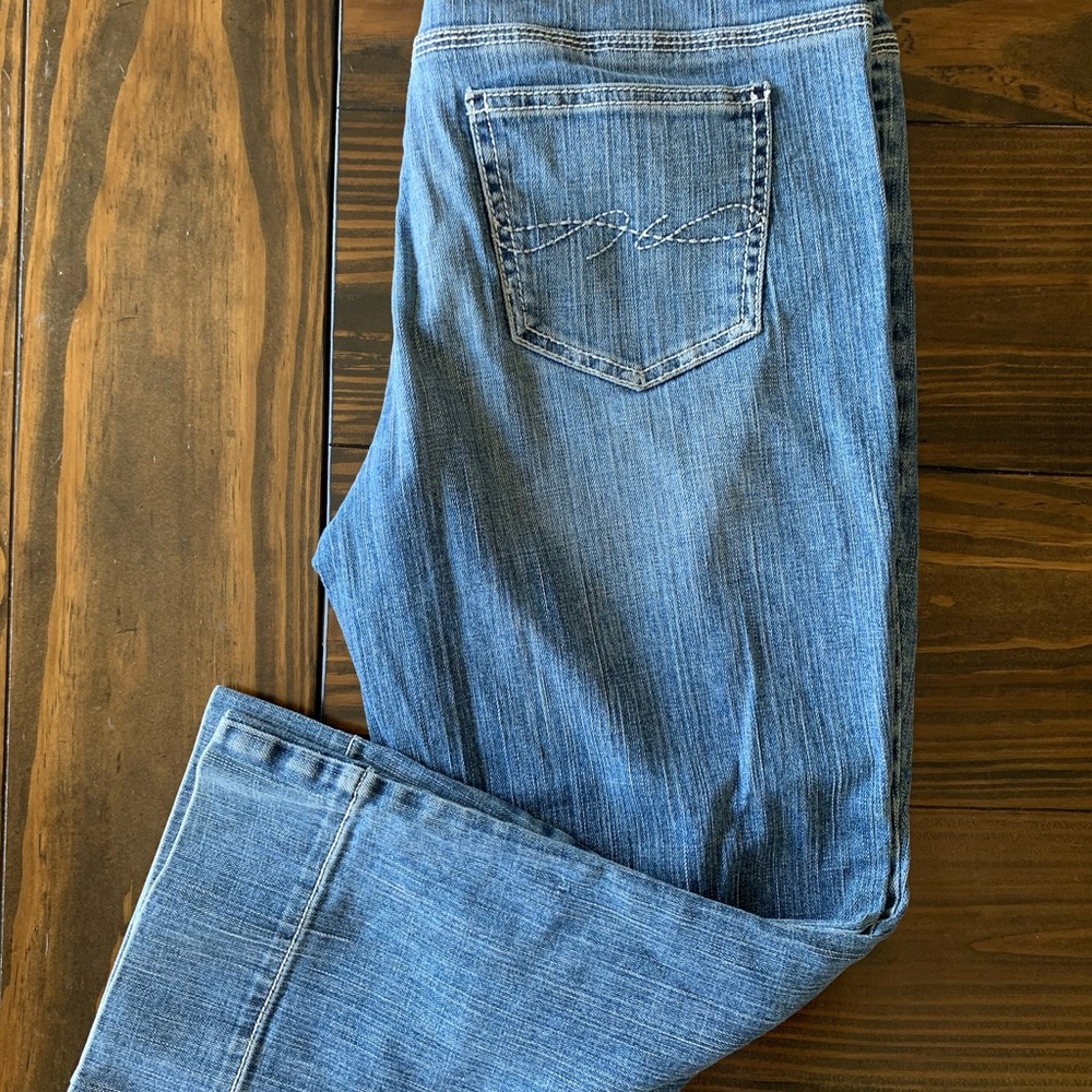 Tommy Hilfiger Classic Rise Capri Blue Jeans